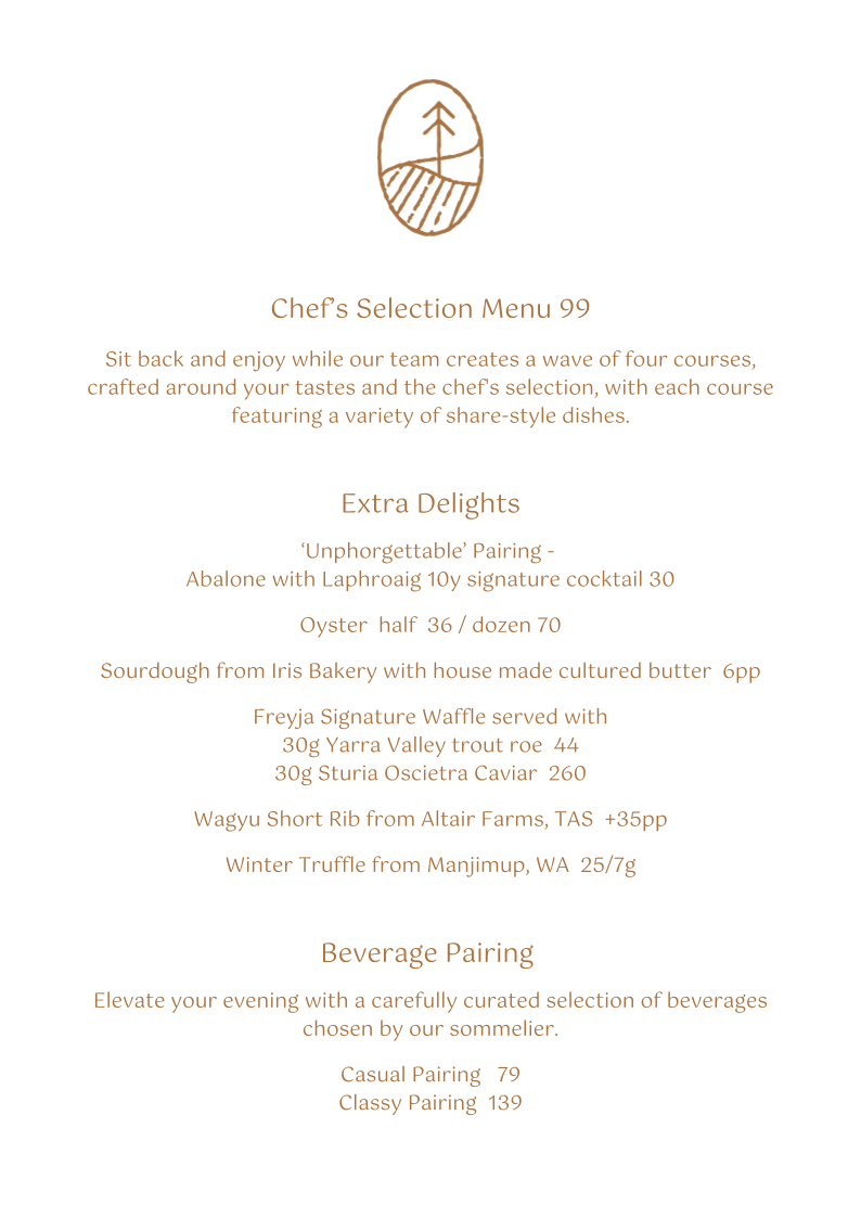 Menu - Freyja photo 2