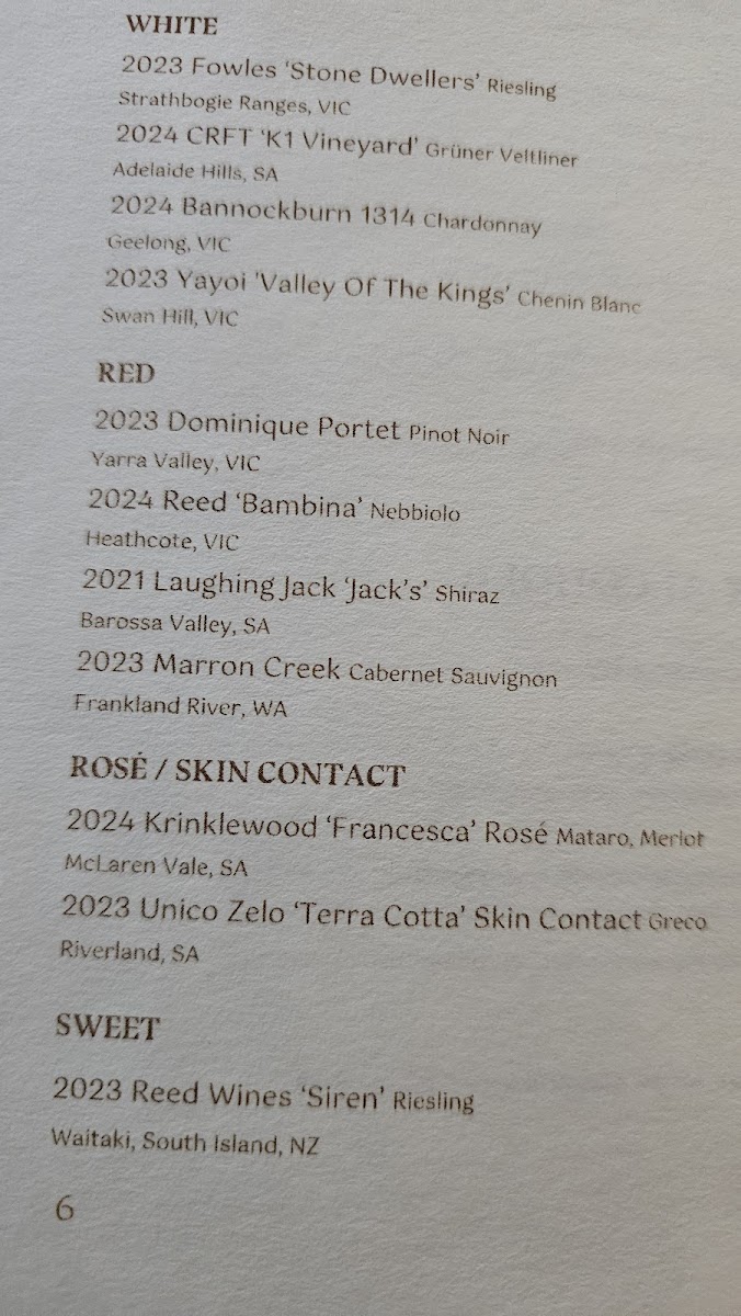 Menu - Freyja photo 5