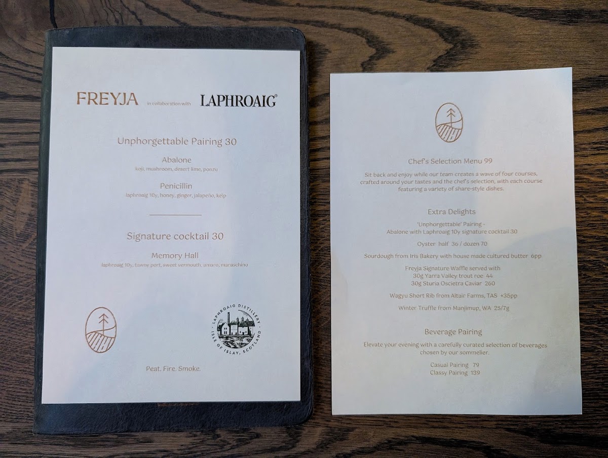 Menu - Freyja photo 7